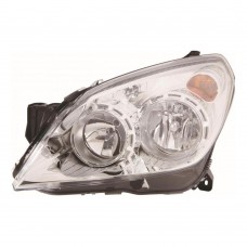 Vauxhall Astra 2009-2013 Chrome Inner Halogen Head Lamp Unit Passenger Side
